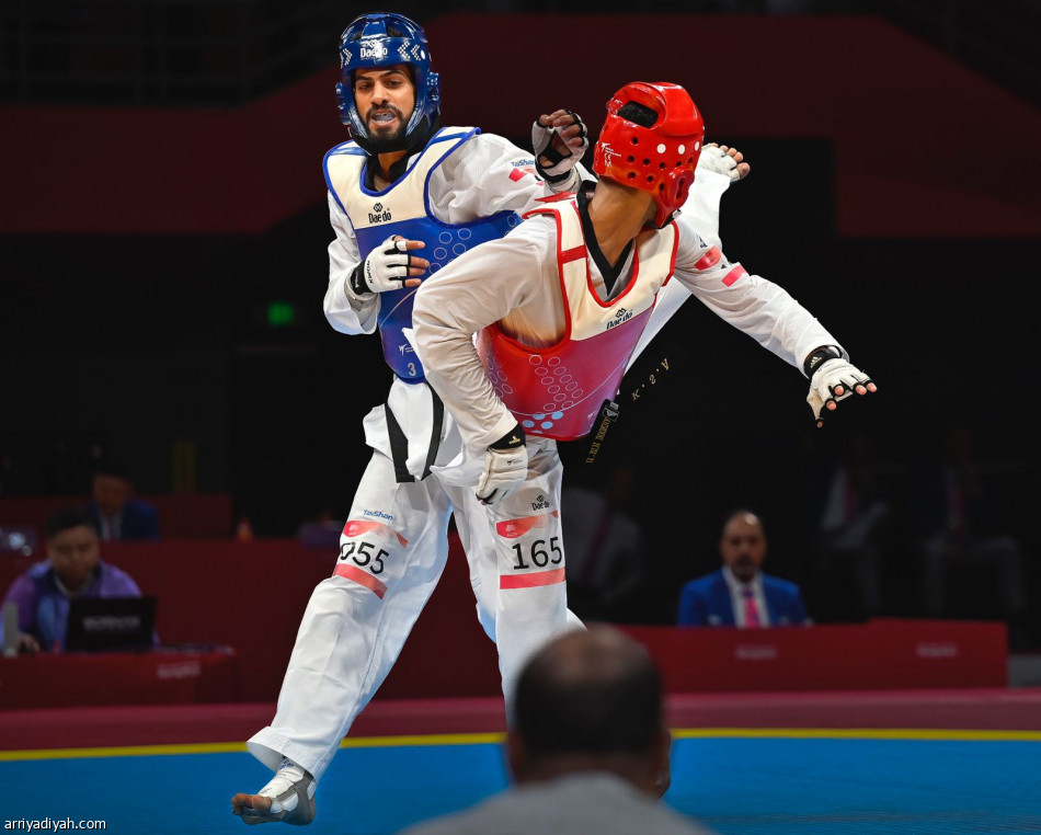 ‎1500 لاعب ولاعبة يستعدون قبل دورة الألعاب القتالية