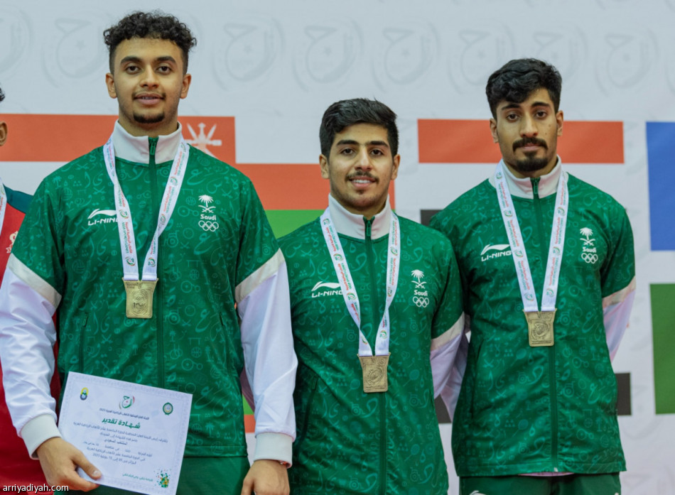 سفياني ينتزع ذهبية العرب في الكاراتيه