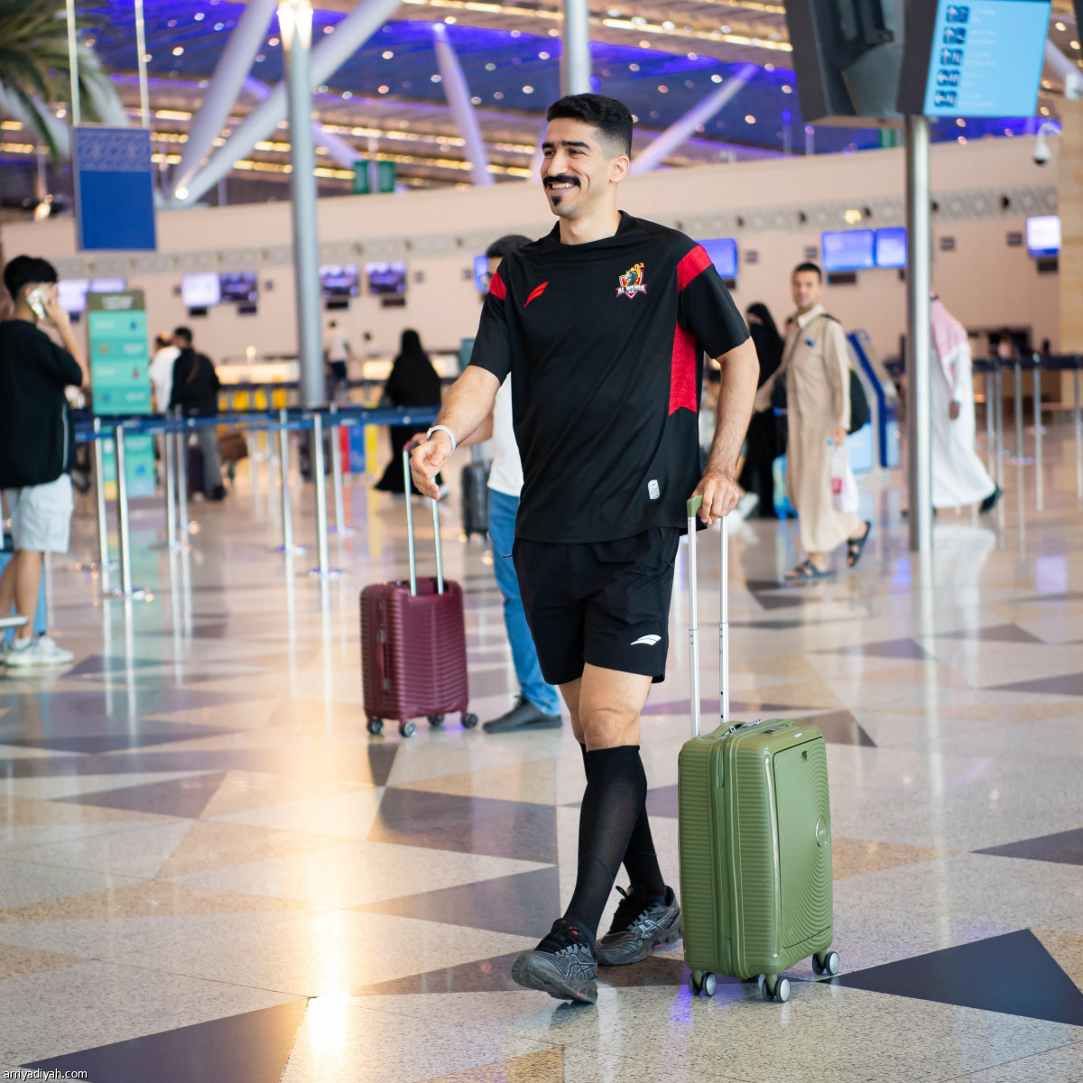 مغادرة الفرسان