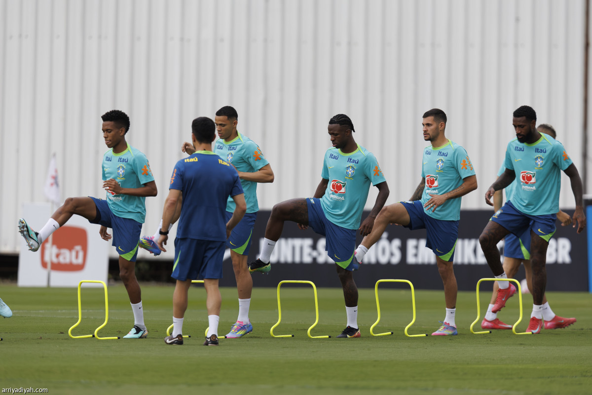 البرازيل.. مران صباحي