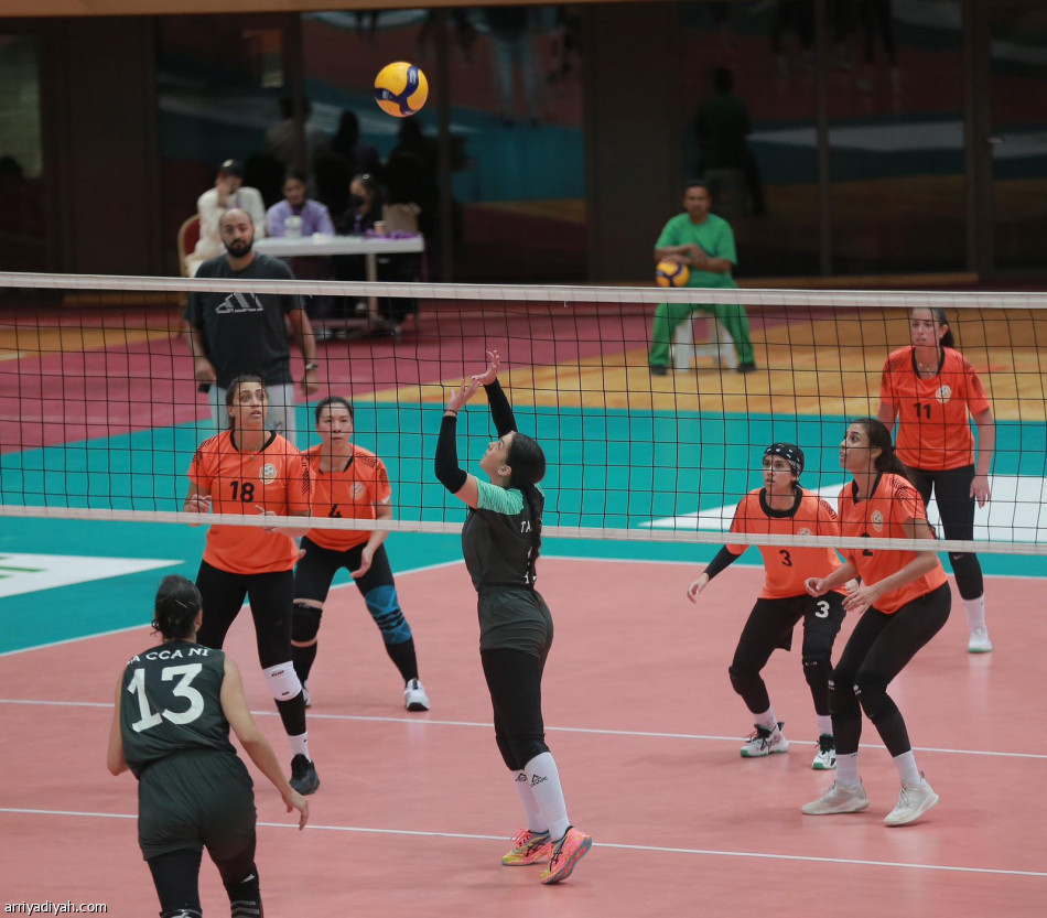 سيدات الطائرة.. النصر يتمسك بالصدارة