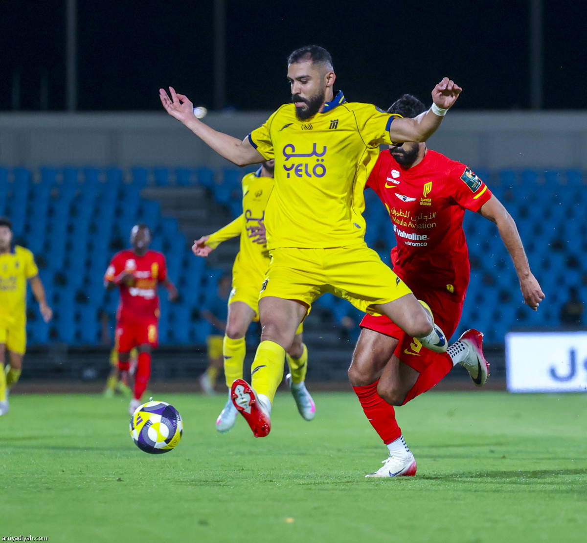 ثلاثية تؤهل القادسية