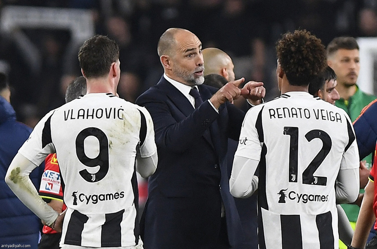 مدرب اليوفي لا يهدأ