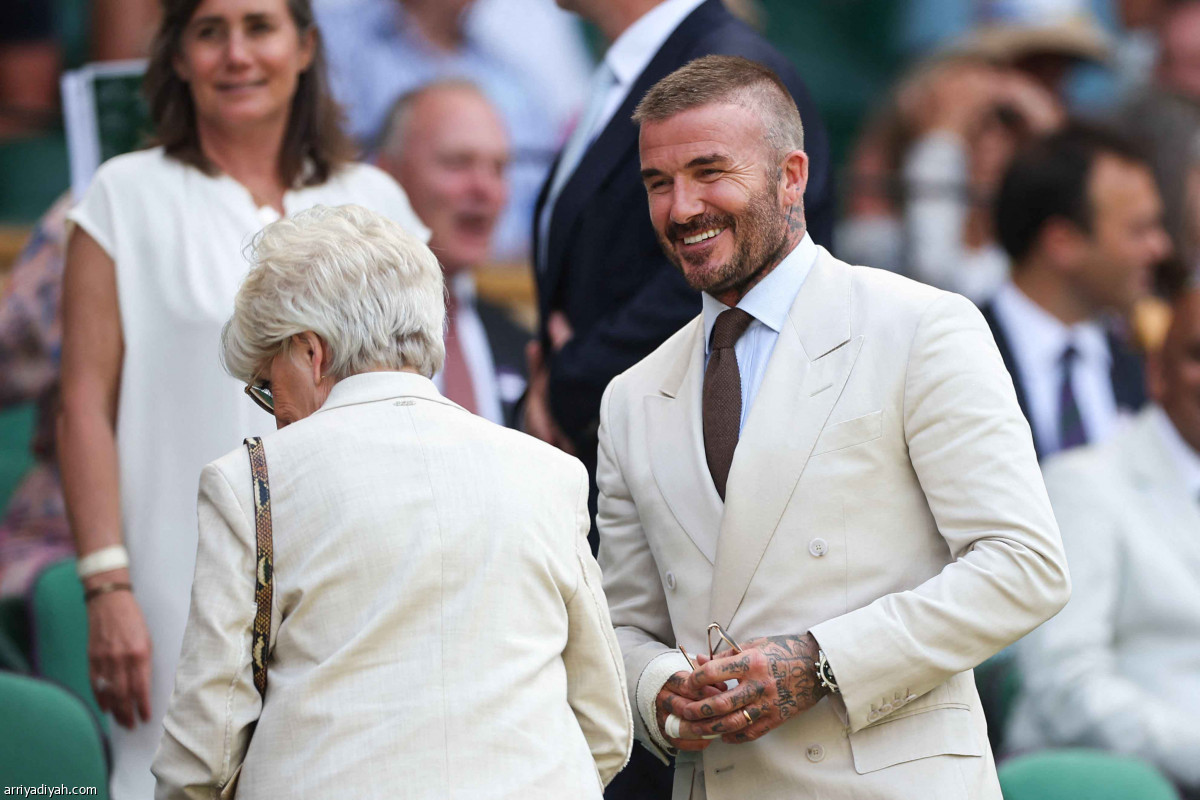 بيكهام وساوثجيت في ويمبلدون