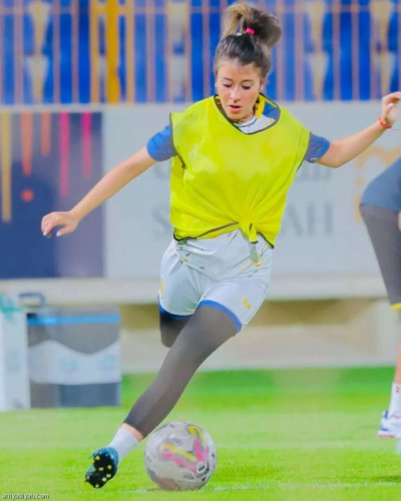 غادة  تبقى مع سيدات النصر موسما آخر