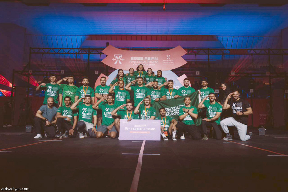 70 لاعبا في ختام بطولة آسيا للياقة البدنية